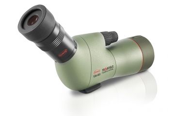Image of Kowa TSN-553 55mm Prominar Pure Fluorite Angled Spotting Scope w/ 15-45x Zoom Eyepiece, Green, Compact, TSN-553