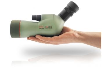 Image of Kowa TSN-553 55mm Prominar Pure Fluorite Angled Spotting Scope w/ 15-45x Zoom Eyepiece, Green, Compact, TSN-553