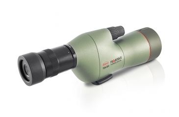 Image of Kowa TSN-554 55mm Prominar Pure Fluorite Straight Spotting Scope w/ 15-45x Zoom Eyepiece, Green, Compact, TSN-554