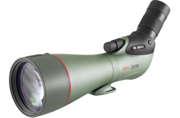 Image of Kowa TSN-99A Pure Fluorite Spotting Scope with TE-11WZ II 30-70x Zoom Eyepiece, Angled, Green, TSN-99A ZM SET