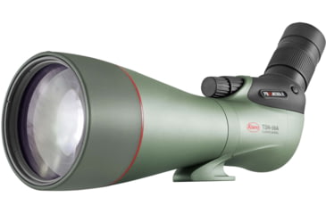 Image of Kowa TSN-99A Pure Fluorite Spotting Scope with TE-11WZ II 30-70x Zoom Eyepiece, Angled, Green, TSN-99A ZM SET
