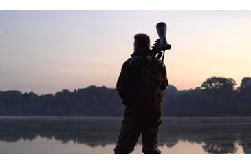 Image of Kowa TSN-99A Pure Fluorite Spotting Scope with TE-11WZ II 30-70x Zoom Eyepiece, Angled, Green, TSN-99A ZM SET