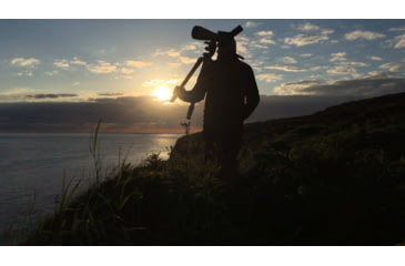 Image of Kowa TSN-99A Pure Fluorite Spotting Scope with TE-11WZ II 30-70x Zoom Eyepiece, Angled, Green, TSN-99A ZM SET