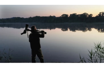 Image of Kowa TSN-99A Pure Fluorite Spotting Scope with TE-11WZ II 30-70x Zoom Eyepiece, Angled, Green, TSN-99A ZM SET