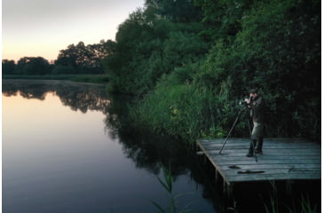 Image of Kowa TSN-99A Pure Fluorite Spotting Scope with TE-11WZ II 30-70x Zoom Eyepiece, Angled, Green, TSN-99A ZM SET