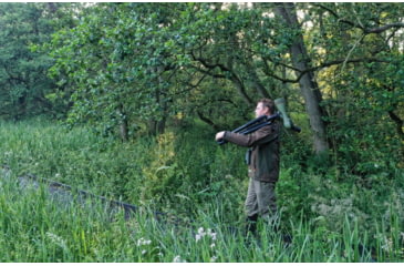 Image of Kowa TSN-99A Pure Fluorite Spotting Scope with TE-11WZ II 30-70x Zoom Eyepiece, Angled, Green, TSN-99A ZM SET