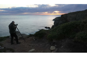 Image of Kowa TSN-99A Pure Fluorite Spotting Scope with TE-11WZ II 30-70x Zoom Eyepiece, Angled, Green, TSN-99A ZM SET