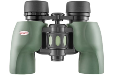 Image of Kowa YF II Binocular, 6x Magnification, 30mm Lens, Porro System, Fully Multi-Coated, Green, YF II 30-6