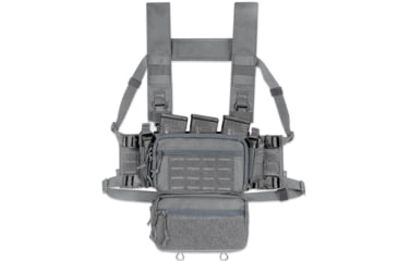 Image of Krate Tactical ACETAC S.O.P. Micro Chest Rig - Wolf Grey, ATC-CR-WG