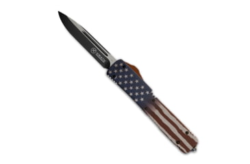 Image of Krate Tactical American Flag OTF Knife, KRT-OTF-SSAC-AAK-S0D2K