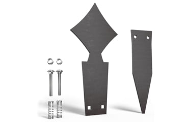 Image of Krate Tactical Diamond - Deck of Cards - 3/8" AR500 Steel, KRT-AR500-375-DC-DMD-KIT