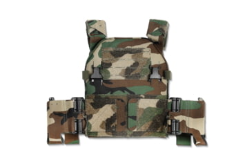 Image of Krate Tactical LPPC V2 Plate Carrier - Woodland, ATC-LPPC-V2-WDL