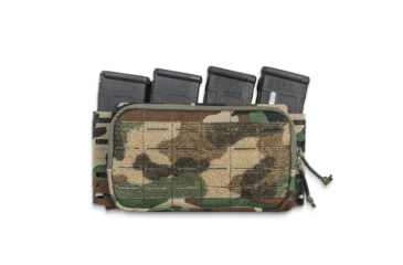 Image of Krate Tactical SKELETON Placard With Mag Setup- Woodland, ATC-SKTP-V2-4XEMI-556-WDL