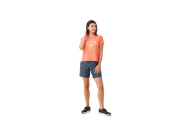 Image of Krimson Klover Aila Solid Short Sleeve Tops - Womens, Live, Large, S23116P-681-L