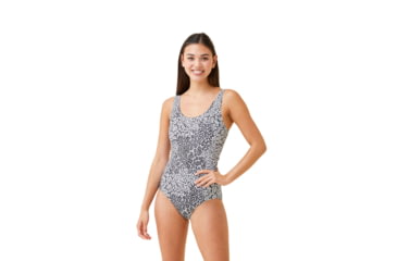 Image of Krimson Klover Chelsea One Pieces - Womens, Mtn Floral Black, Large, S23140-652-L