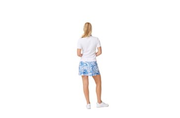 Image of Krimson Klover Dina 1/4 Zip Polos - Womens, White, Extra Large, S23129-101-XL