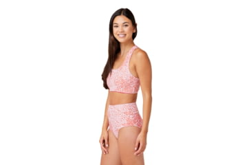 Image of Krimson Klover Gabi Tops - Womens, Mtn Floral Coral, Extra Large, S23137-657-XL