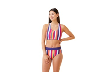 Image of Krimson Klover Gabi Tops - Womens, Spectrum Stripe, Large, S23137-653-L