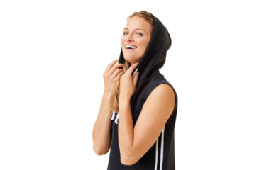 Image of Krimson Klover Gracie Long Sleeve Hoodies - Womens, Black, Extra Small, S23156S-001-XS