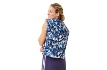 Image of Krimson Klover Gracie Long Sleeve Hoodies - Womens, Floral S. Blue, Small, S23156P-658-S