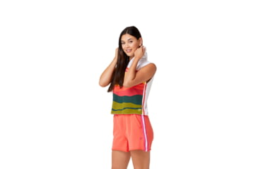 Image of Krimson Klover Gracie Long Sleeve Hoodies - Womens, Landscape Coral, Extra Small, S23156P-667-XS