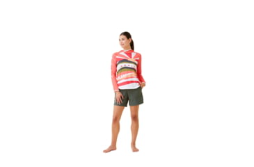 Image of Krimson Klover Hallie Sunshirts - Womens, Sunset Coral, Small, S23147-694-S
