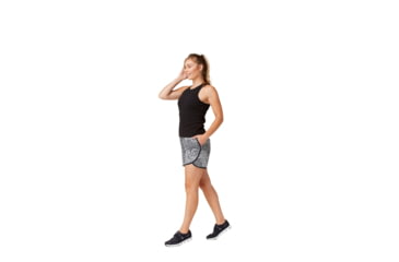 Image of Krimson Klover Jackie Shorts - Womans, Mtn Floral Black, Extra Small, S23122-652-XS