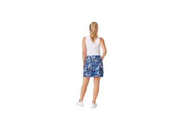 Image of Krimson Klover Kerry Skorts - Womens, Floral S. Blue, Extra Small, S23105-658-XS
