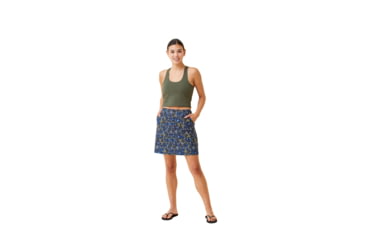 Image of Krimson Klover Kerry Skorts - Womens, Lakeside Indigo, Large, S23105-666-L