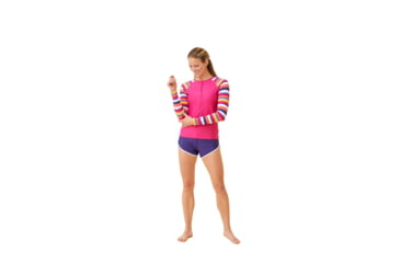 Image of Krimson Klover Mae Swimshirts - Womens, Spectrum Stripe, Large, S23144P-653-L