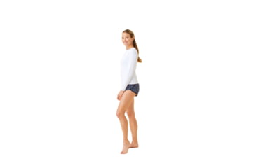 Image of Krimson Klover Mae Swimshirts - Womens, White, Large, S23144S-101-L