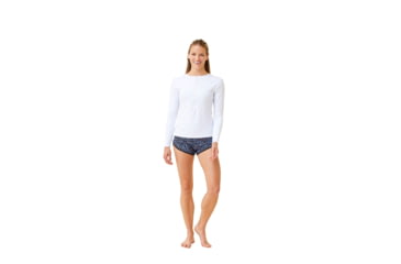 Image of Krimson Klover Mae Swimshirts - Womens, White, Large, S23144S-101-L
