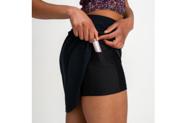 Image of Krimson Klover Mila Skorts - Womens, Black, Extra Large, S23113-001-XL