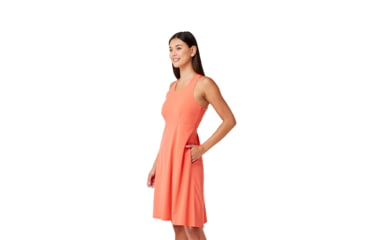 Image of Krimson Klover Piper Dresses - Womens, Coral, Medium, S23125-622-M