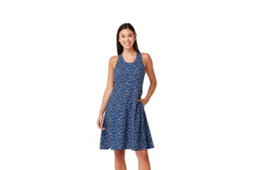 Image of Krimson Klover Piper Dresses - Womens, Midnight Floral, Large, S23125-673-L