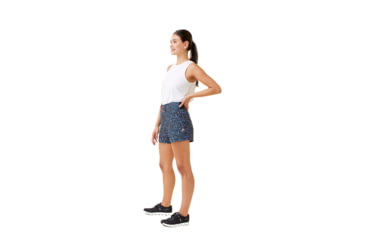 Image of Krimson Klover Rory 5in Inseam Shorts - Womens, Confetti Black, Extra Large, S23101-651-XL