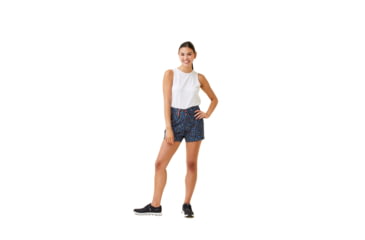 Image of Krimson Klover Rory 5in Inseam Shorts - Womens, Confetti Black, Extra Large, S23101-651-XL