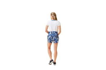 Image of Krimson Klover Rory 5in Inseam Shorts - Womens, Floral S. Blue, Large, S23101-658-L