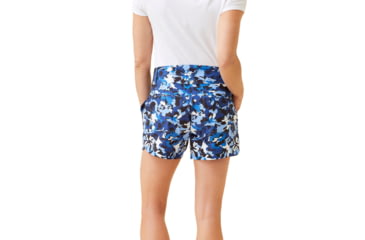 Image of Krimson Klover Rory 5in Inseam Shorts - Womens, Floral S. Blue, Large, S23101-658-L