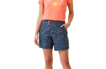 Image of Krimson Klover Rory 7in Inseam Shorts - Womens, Confetti Black, Medium, S23102-651-M
