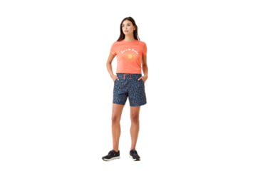 Image of Krimson Klover Rory 7in Inseam Shorts - Womens, Confetti Black, Medium, S23102-651-M