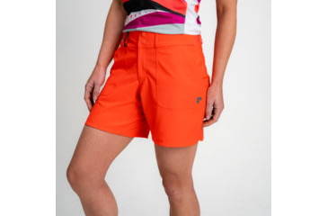 Image of Krimson Klover Rory 7in Inseam Shorts - Womens, Coral, Medium, S23102-622-M