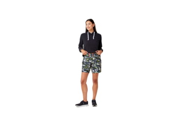 Image of Krimson Klover Rory 7in Inseam Shorts - Womens, Floral Forest, Large, S23102-670-L