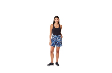 Image of Krimson Klover Rory 7in Inseam Shorts - Womens, Floral S. Blue, Small, S23102-658-S