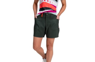 Image of Krimson Klover Rory 7in Inseam Shorts - Womens, Forest, Extra Large, S23102-307-XL