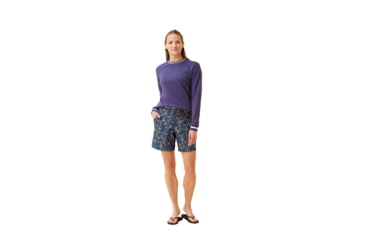 Image of Krimson Klover Rory 7in Inseam Shorts - Womens, Lakeside Indigo, Medium, S23102-666-M