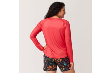 Image of Krimson Klover Sara Long Sleeve Sunshirt - Womens, Sunwave Cayenne, Extra Small, S24602-948-XS