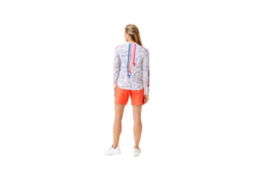 Image of Krimson Klover Sara Long Sleeve Sunshirts - Womens, Floral Silver, Medium, S23145-661-M