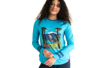 Image of Krimson Klover Sara Long Sleeve Sunshirts - Womens, Mtn Bike, Large, S23145-691-L