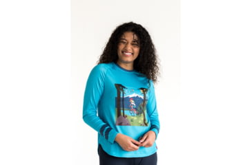 Image of Krimson Klover Sara Long Sleeve Sunshirts - Womens, Mtn Bike, Large, S23145-691-L
